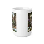 Garden Easter Bunny Coffee Mug