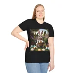 Garden Easter Bunny Cotton T-Shirt