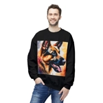 German Shepherd Dog Cute Watercolour Sweatshirt