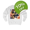 German Shepherd Dog Cute Watercolour Sweatshirt