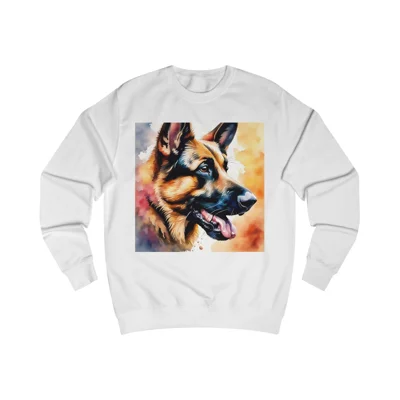 German Shepherd Dog Cute Watercolour Sweatshirt