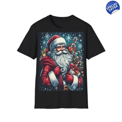 Gifting Santa Claus Night Before Christmas T-Shirt Gifting Santa Claus Night Before Christmas T-Shirt