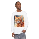 Ginger Cat Cute Watercolor Long Sleeve T-Shirt Ginger Cat Cute Watercolor Long Sleeve T-Shirt