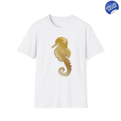 Golden Seahorse T-Shirt Golden Seahorse T-Shirt