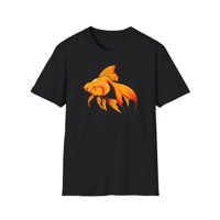 Goldfish Fantail Classic Orange Cartoon Fish T-Shirt