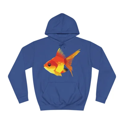 Goldfish Classic Cartoon Orange Fish Hoodie