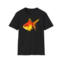 Goldfish Classic Cartoon Orange Fish T-Shirt