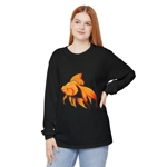 Goldfish Fantail Classic Orange Cartoon Fish Long Sleeve T-Shirt Goldfish Fantail Classic Orange Cartoon Fish Long Sleeve T-Shirt