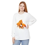Goldfish Fantail Classic Orange Cartoon Fish Long Sleeve T-Shirt Goldfish Fantail Classic Orange Cartoon Fish Long Sleeve T-Shirt