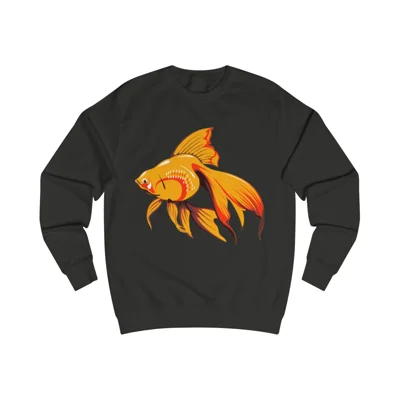 Goldfish Fantail Classic Orange Cartoon Fish Sweatshirt