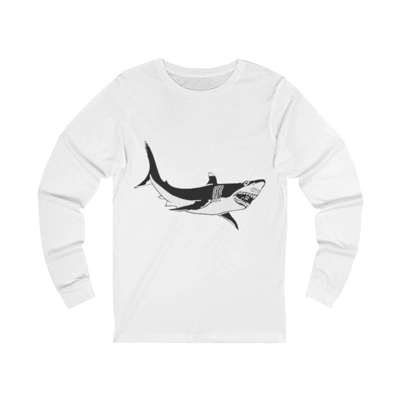 Great White Shark Long Sleeve T-Shirt Great White Shark Long Sleeve T-Shirt