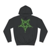 Green Inverted Spotted Pentagram Hoodie