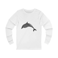 Grey Dolphin Long Sleeve T-Shirt