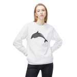 Grey Dolphin Sweatshirt