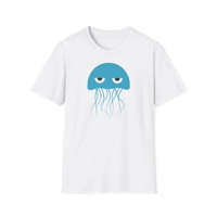 Grumpy Blue Jellyfish T-Shirt