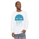 Grumpy Blue Jellyfish Long Sleeve T-Shirt Grumpy Blue Jellyfish Long Sleeve T-Shirt
