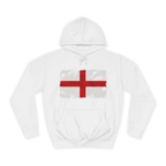 Grunge Painted England Flag Hoodie