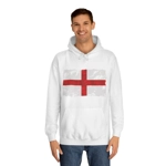 Grunge Painted England Flag Hoodie