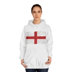Grunge Painted England Flag Hoodie