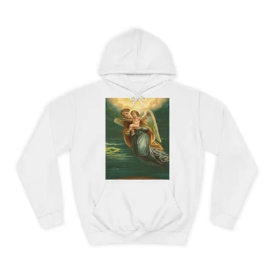 Guardian Angel And Baby Jesus Hoodie