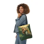 Guardian Angel And Baby Jesus Shoulder Tote Bag