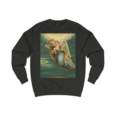 Guardian Angel And Baby Jesus Sweatshirt