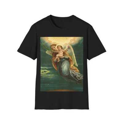 Guardian Angel And Baby Jesus T-Shirt