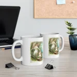 Guardian Angel And Girl Coffee Mug