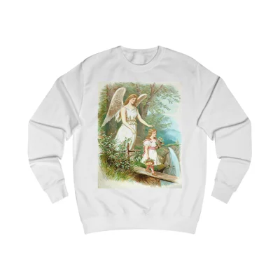 Guardian Angel And Girl Sweatshirt