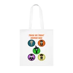 Halloween Trick Or Treat Goodie Bag Cute Monster Squad Cotton Tote Shopping Bag