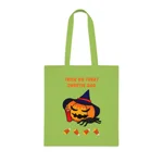 Halloween Trick Or Treat Sweetie Bag Pumpkin Spider Cotton Tote Shopping Bag
