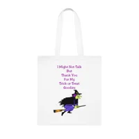 Halloween Trick or Treat Witch Autism Shy Introvert Cotton..