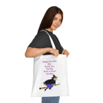 Halloween Trick or Treat Witch Autism Shy Introvert Cotton Tote Shopping Bag