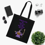 Halloween Trick or Treat Wizard Autism Shy Introvert Cotton Tote Shopping Bag
