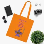 Halloween Trick or Treat Wizard Autism Shy Introvert Cotton Tote Shopping Bag