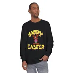 Happy Easter Funny Cool Funky Brown Bunny Long Sleeve T-Shirt