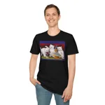Happy Fathers Day Naughty Kittens T-Shirt