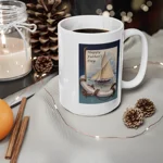 Happy Father's Day Sailing Classic Yacht Coffee Mug