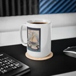 Happy Father's Day Sailing Classic Yacht Coffee Mug