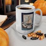Happy Father's Day Sailing Classic Yacht Coffee Mug