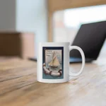 Happy Father's Day Sailing Classic Yacht Coffee Mug