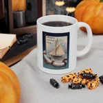 Happy Father's Day Sailing Classic Yacht Coffee Mug