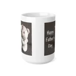 Happy Father's Day Teddy Bears Hug Coffee Mug
