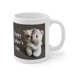 Happy Father's Day Teddy Bears Hug Coffee Mug