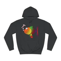 Happy Rainbow Fish Hoodie