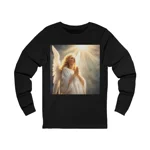 Heavenly Angel Praying Long Sleeve T-Shirt