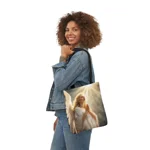 Heavenly Angel Praying Shoulder Tote Bag