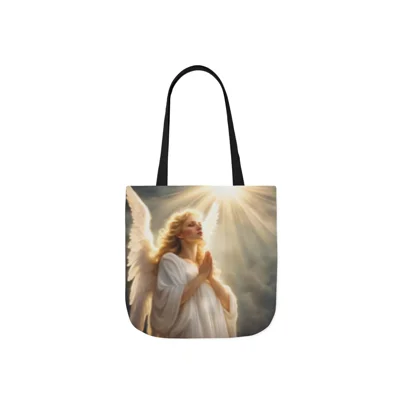 Heavenly Angel Praying Shoulder Tote Bag