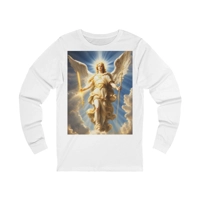 Heavenly Archangel Michael Long Sleeve T-Shirt