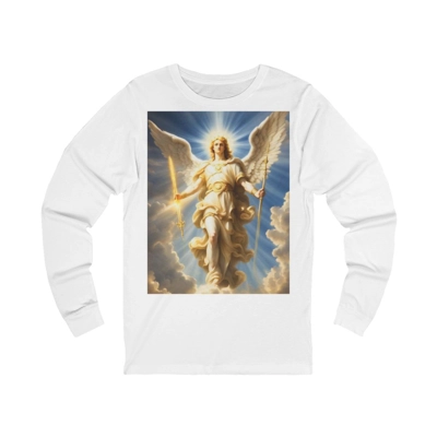 Heavenly Archangel Michael Long Sleeve T-Shirt Heavenly Archangel Michael Long Sleeve T-Shirt